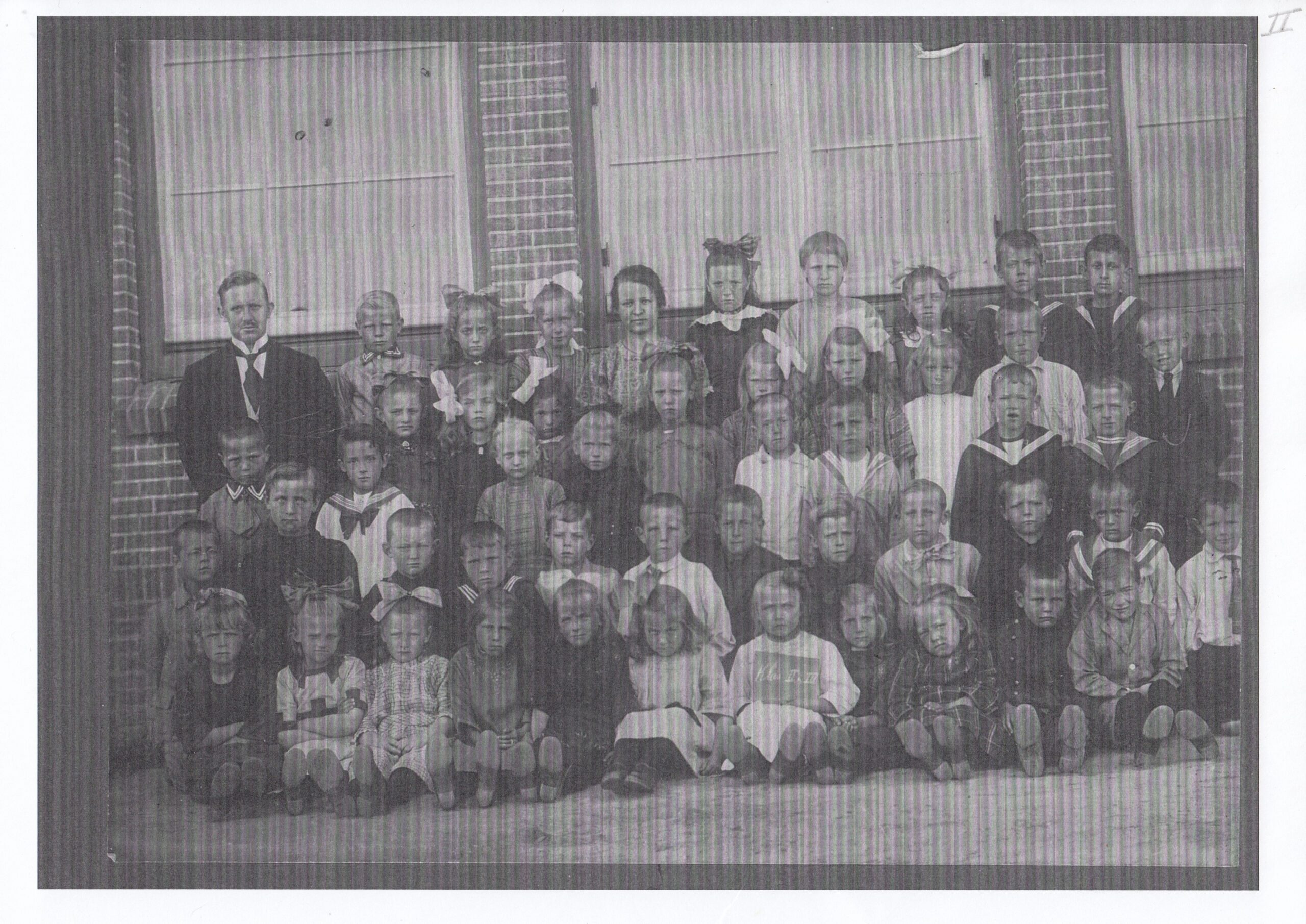 Hervormde School Peperkamp klas 2 en 3 ca 1923