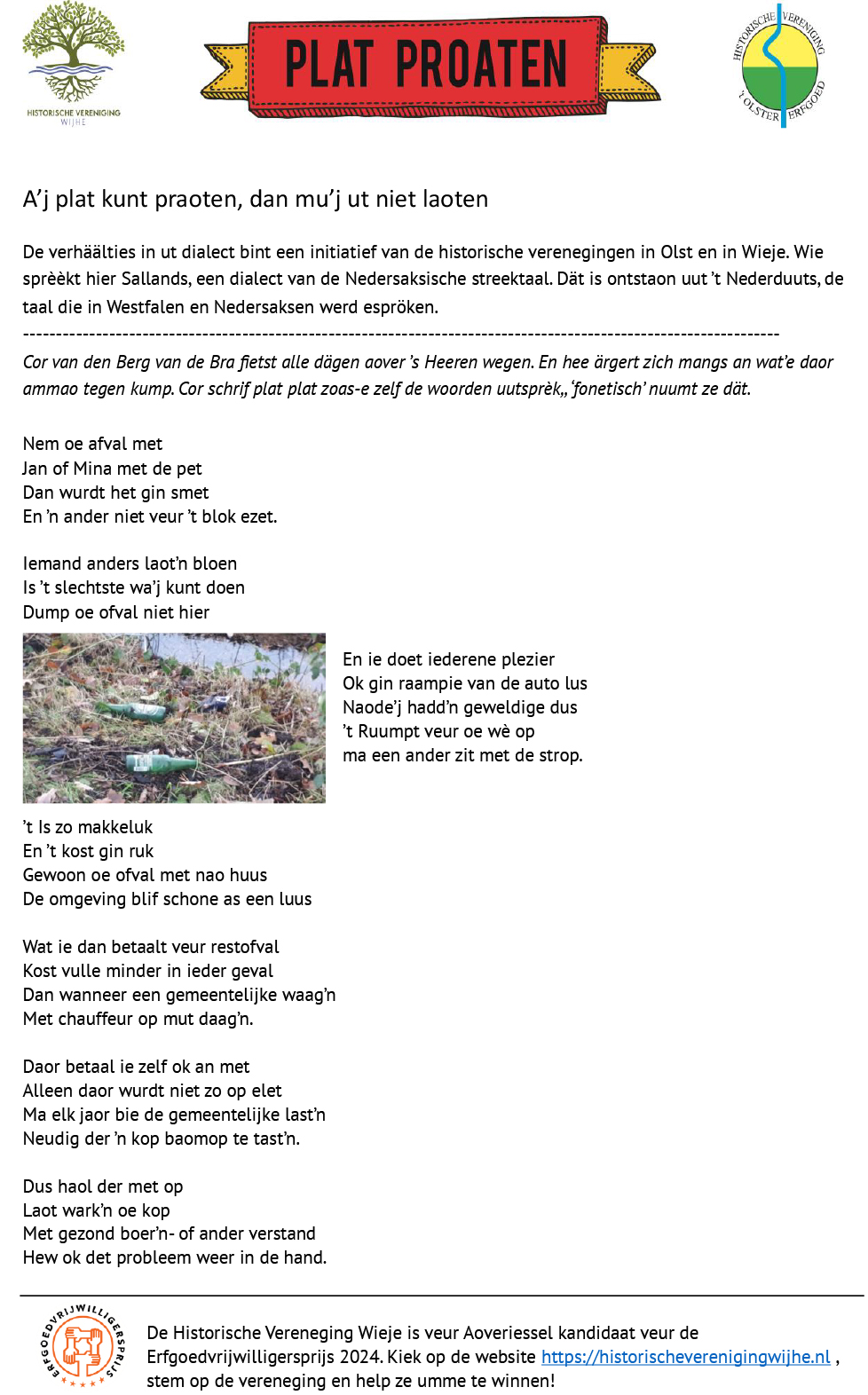 Uit Huis aan Huis Reklamix 12 november2024